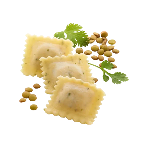 Ravioli Gemüse Dal