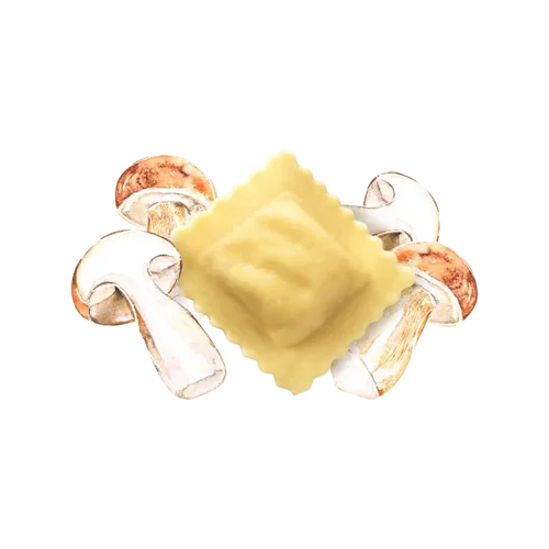 Raviolo Steinpilz Bolet