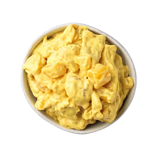 Poulet Salat mit Curry