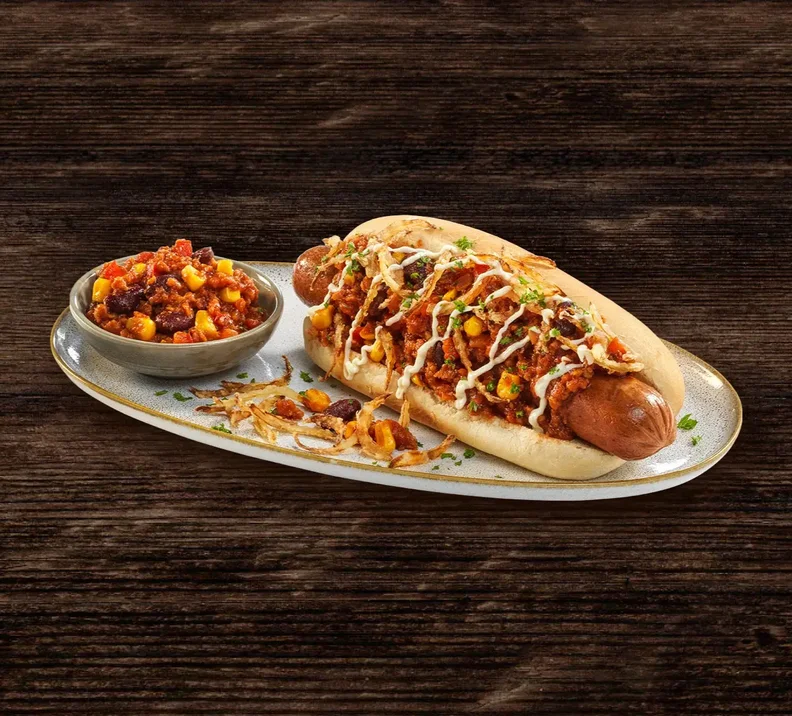 THE GREEN MOUNTAIN Chili Dog