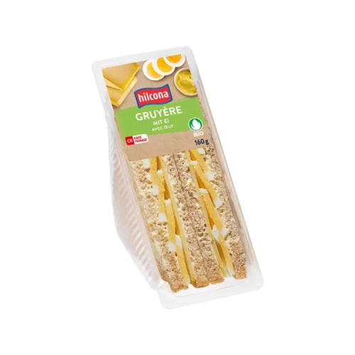 BIOKNO Clubsandwich Gruyère