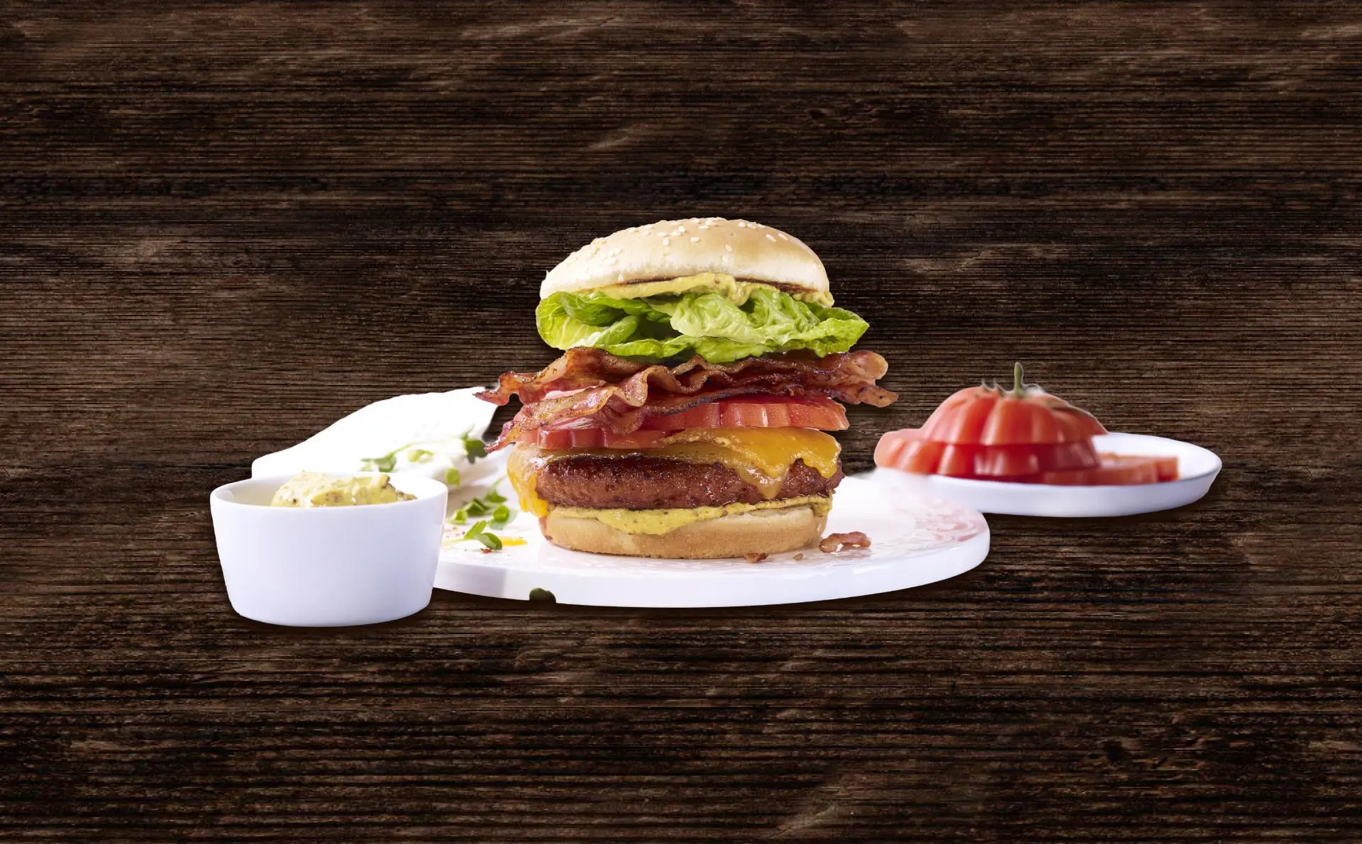 THE GREEN MOUNTAIN Burger BLT
